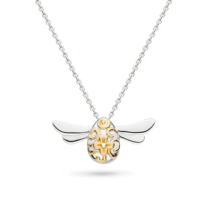 Kit Heath Silver Blossom Flyte Honey Bee Midi Necklace - MococoKit Heath90338GRP5038159159985Necklaces