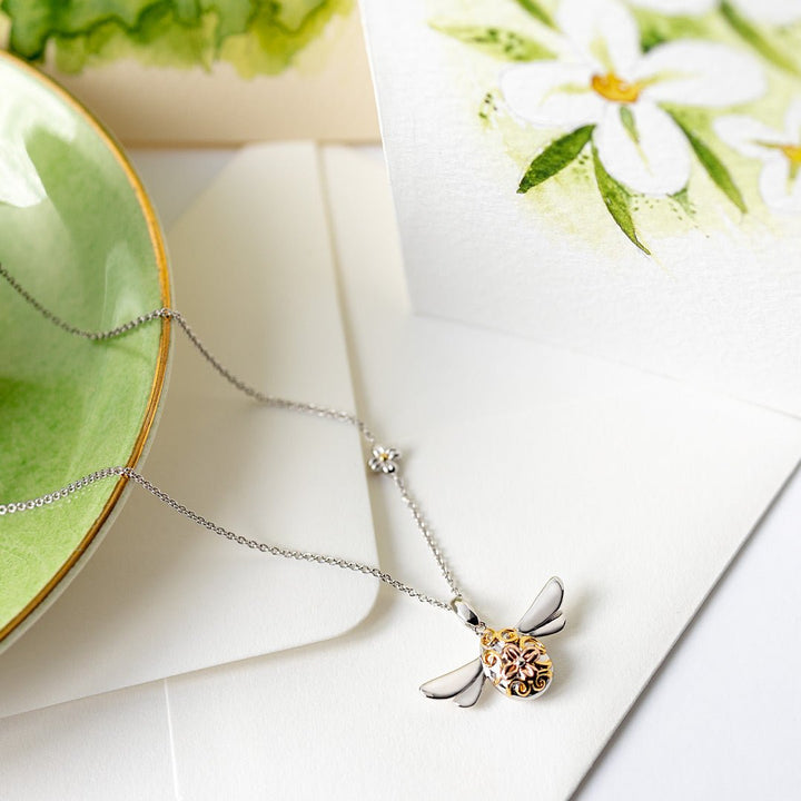Kit Heath Silver Blossom Flyte Queen Bee Necklace - MococoKit Heath90342GRG5038159158803Necklaces