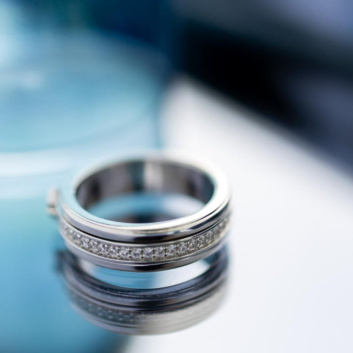 Kit Heath Silver Celeste Astoria Starburst Spinning Ring - MococoKit Heath10496CZ/L5038159167317Rings