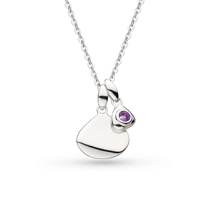 Kit Heath Silver Coast Birthstone Tag Necklace - MococoKit Heath9102AM5038159160783Necklaces