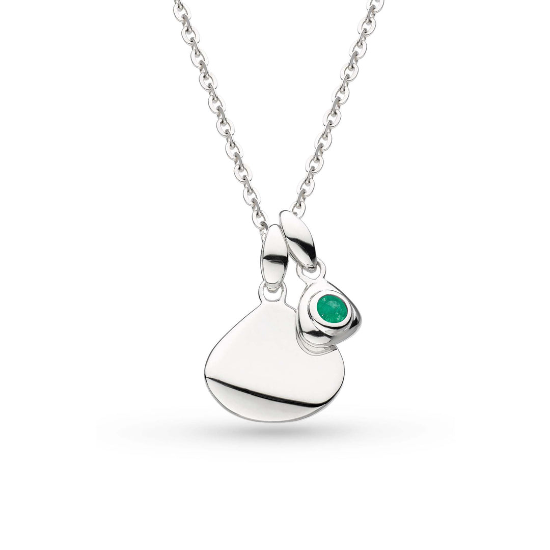 Kit Heath Silver Coast Birthstone Tag Necklace - MococoKit Heath9102SEM5038159160851Necklaces
