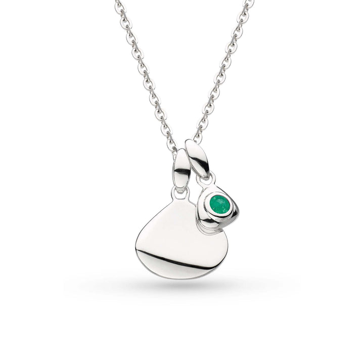 Kit Heath Silver Coast Birthstone Tag Necklace - MococoKit Heath9102SEM5038159160851Necklaces