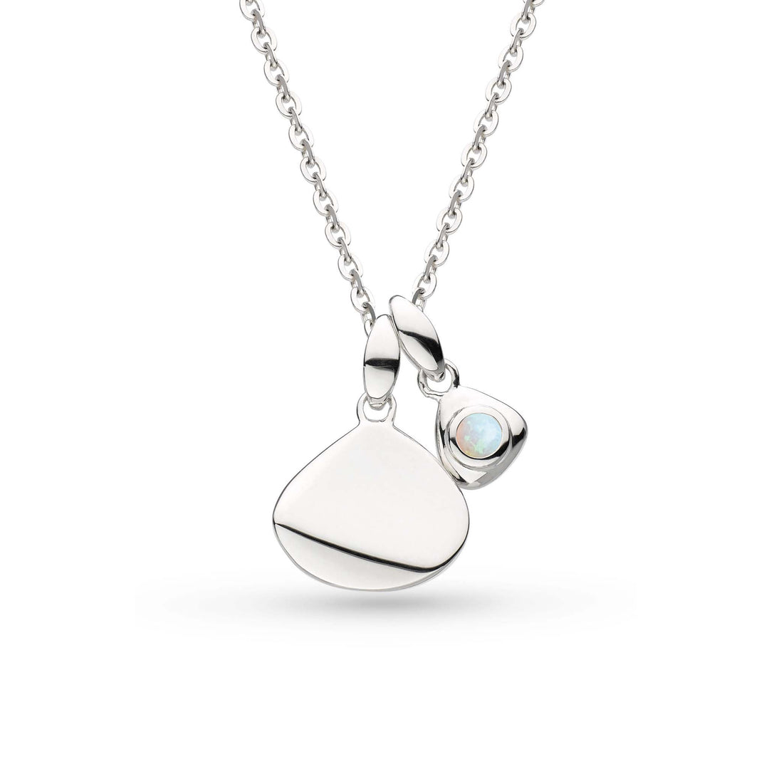 Kit Heath Silver Coast Birthstone Tag Necklace - MococoKit Heath9102SO5038159160868Necklaces