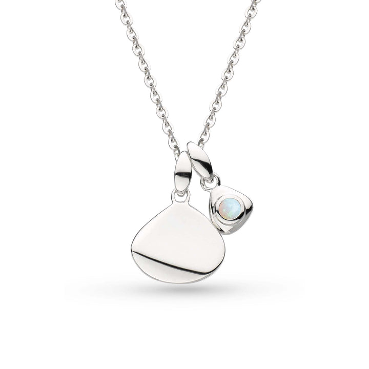 Kit Heath Silver Coast Birthstone Tag Necklace - MococoKit Heath9102SO5038159160868Necklaces