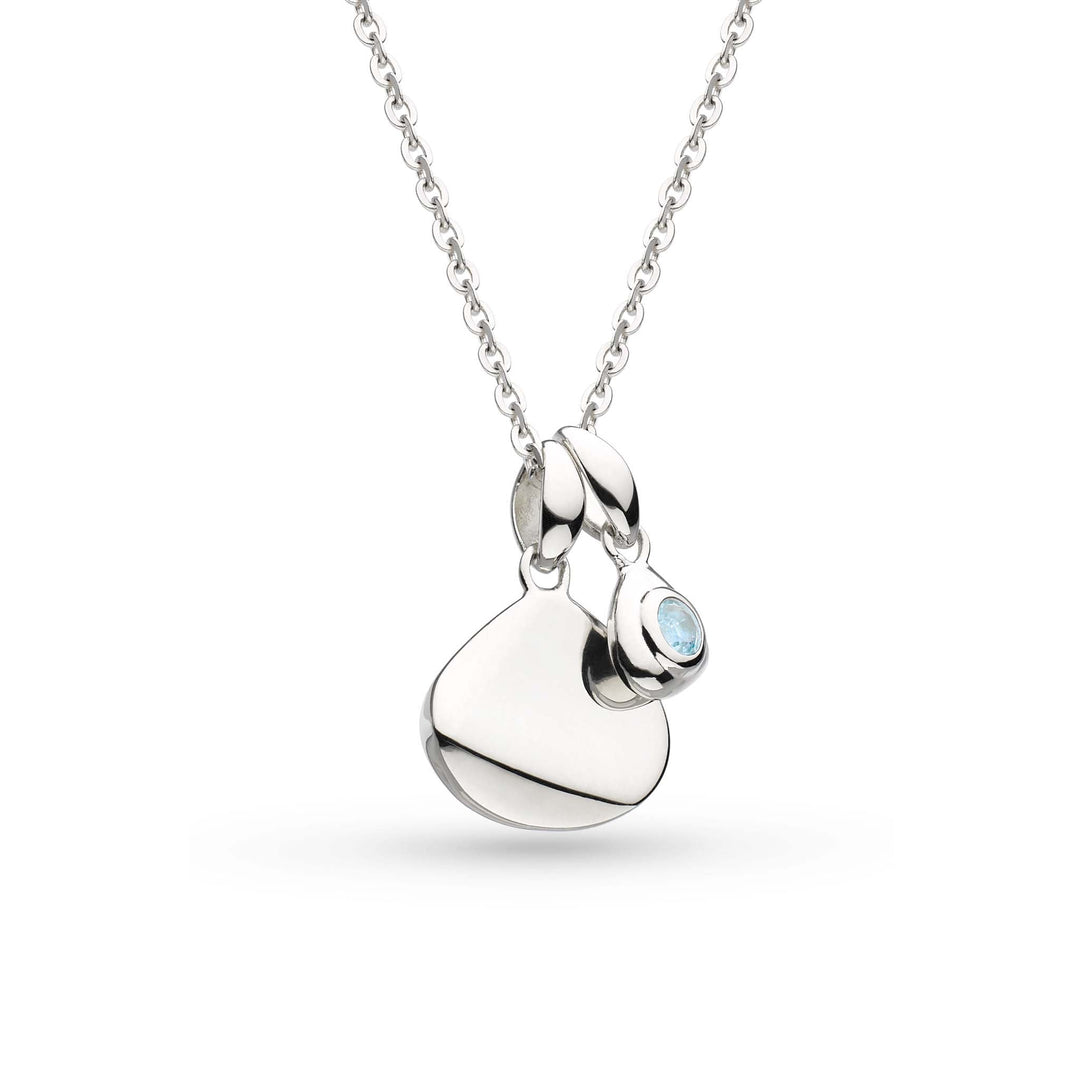 Kit Heath Silver Coast Birthstone Tag Necklace - MococoKit Heath9102BT5038159160790Necklaces