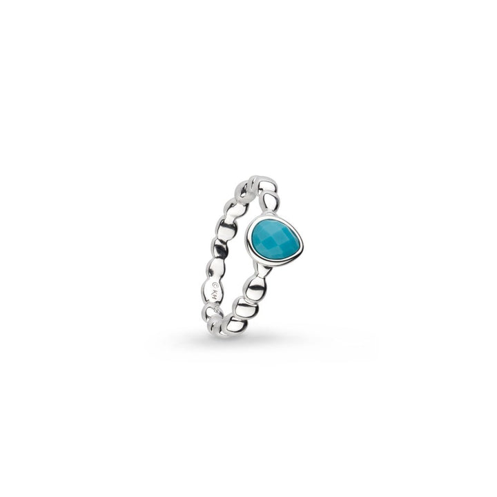 Kit Heath Silver Coast Pebble Azure Ring - MococoKit Heath10172MG/K5038159167966Rings