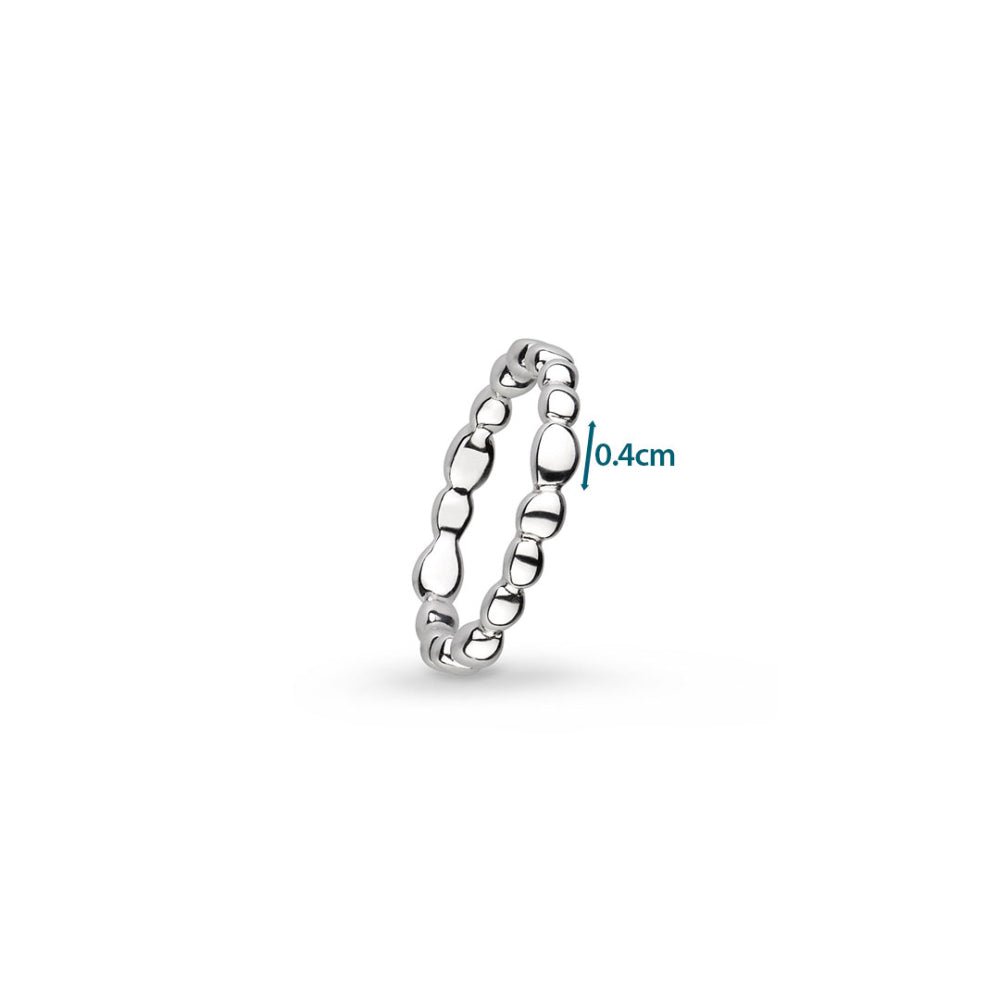 Kit Heath Silver Coast Pebble Ridge Ring - MococoKit Heath20170RP/K5038159167942Rings