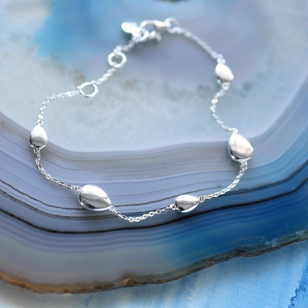 Kit Heath Silver Coast Pebble Station Bracelet - MococoKit Heath70197RP5038159163487Bracelets
