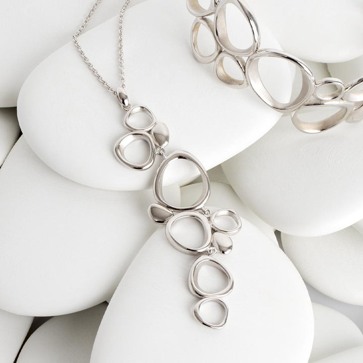 Kit Heath Silver Coast Shore Cascade Necklace - MococoKit Heath90049SRP5038159164255Necklaces