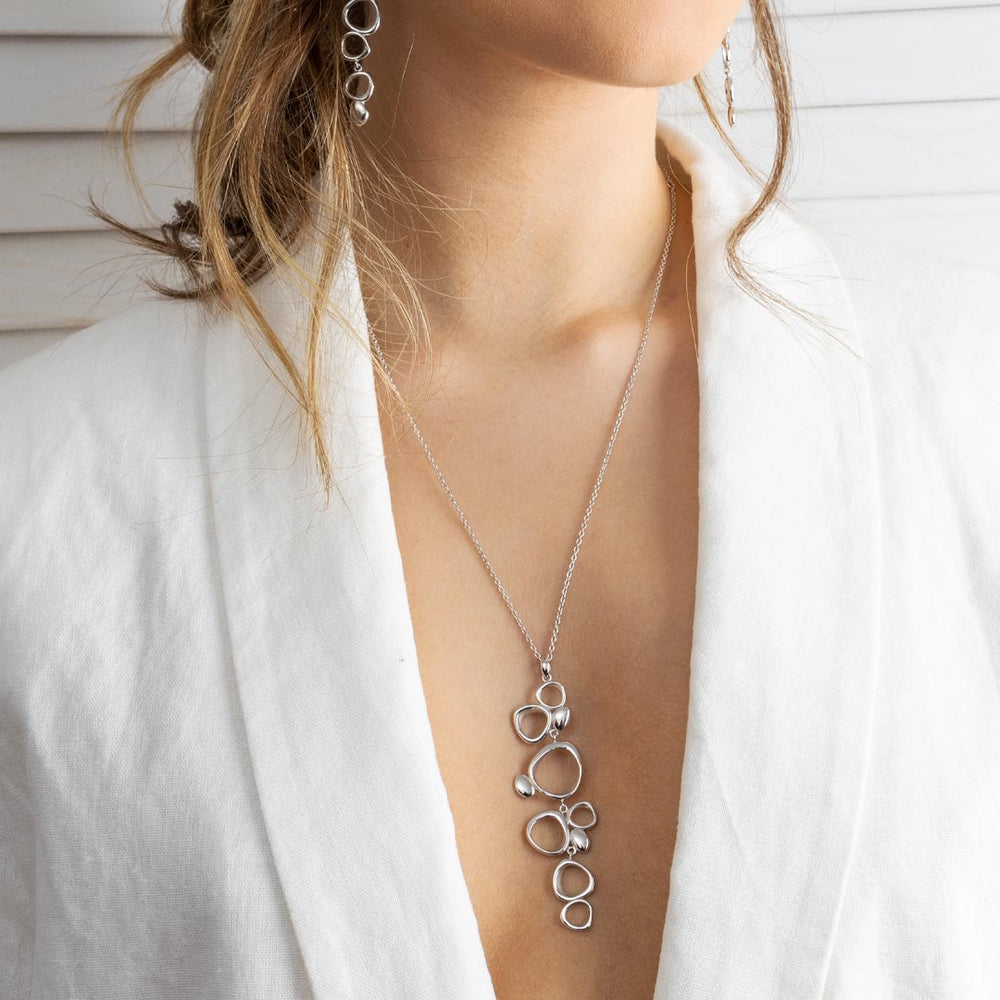 Kit Heath Silver Coast Shore Cascade Necklace - MococoKit Heath90049SRP5038159164255Necklaces