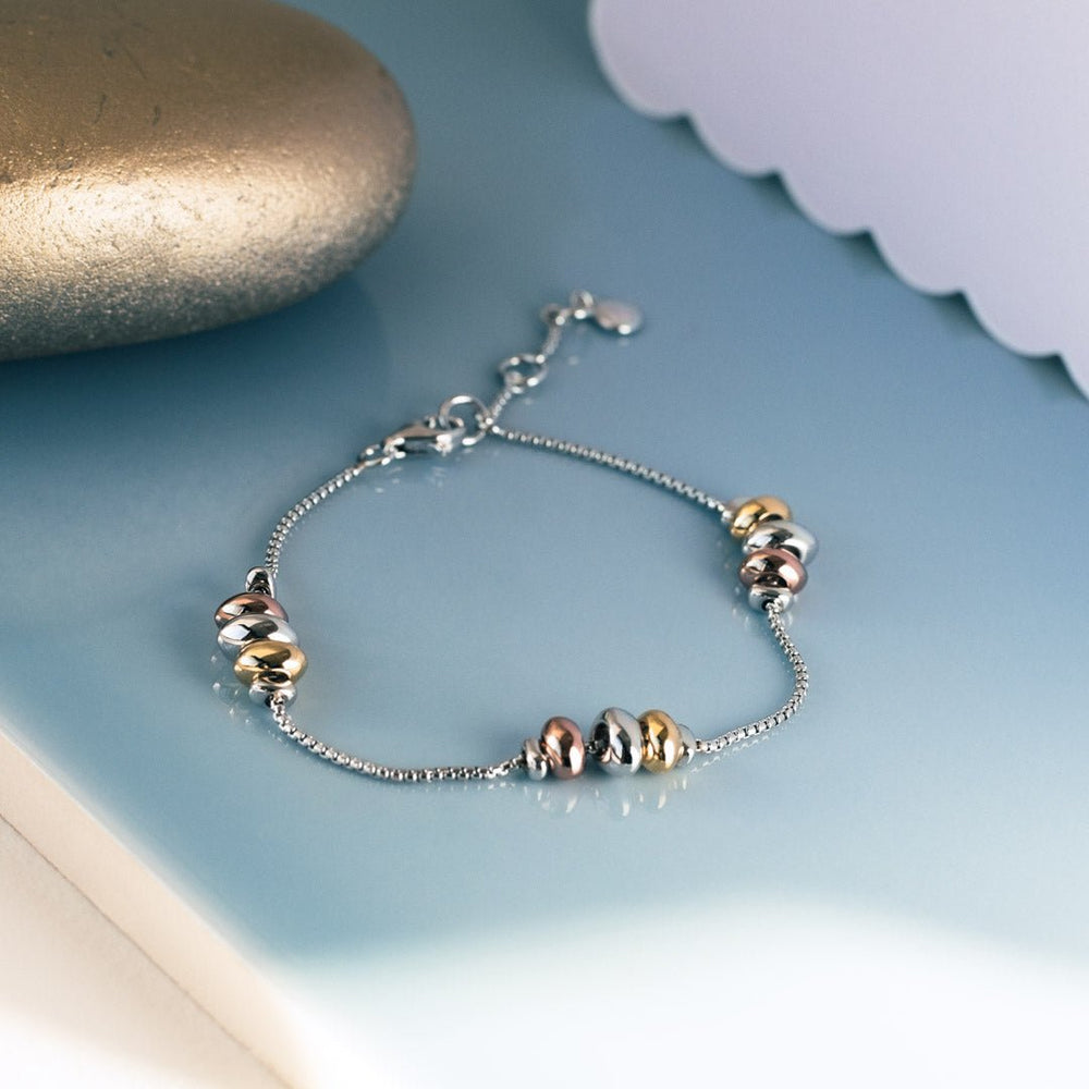 Kit Heath Silver Coast Tumble Golden Station Bracelet - MococoKit Heath70194RGRP5038159160219Bracelets