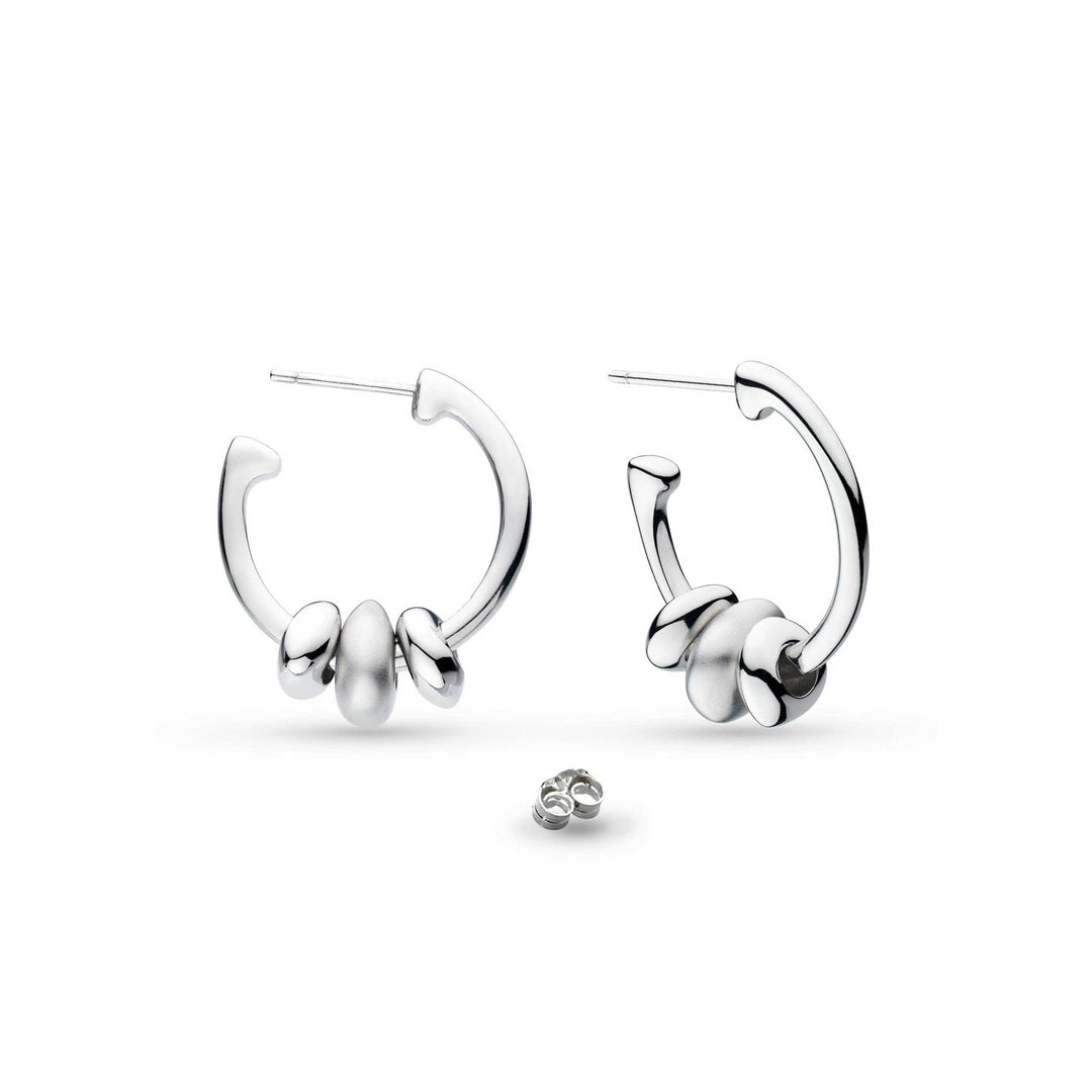 Kit Heath Silver Coast Tumble Sand Hoop Earrings - MococoKit Heath60195SRP5038159159091Earrings