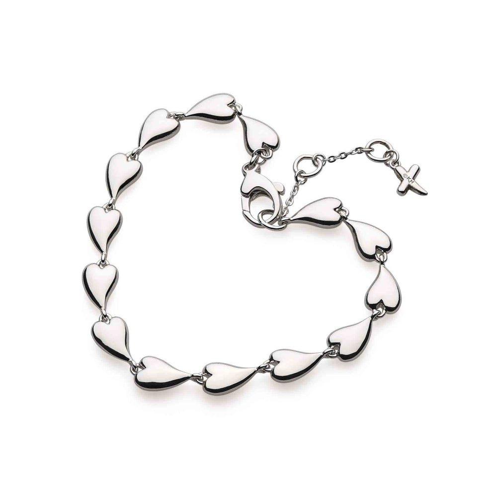 Kit Heath Silver Desire Kiss Linking Hearts Bracelet - MococoKit Heath70LK5038159154591Bracelets