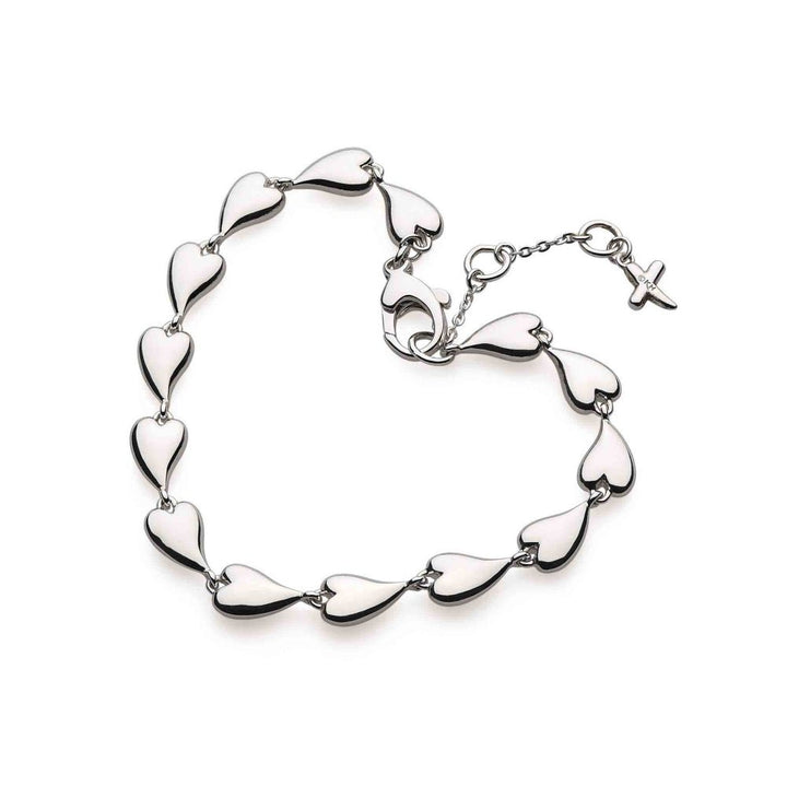 Kit Heath Silver Desire Kiss Linking Hearts Bracelet - MococoKit Heath70LK5038159154591Bracelets