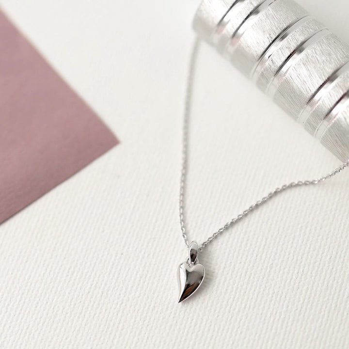 Kit Heath Silver Desire Kiss Mini Heart Necklace - MococoKit Heath90BJ5038159154614Necklaces
