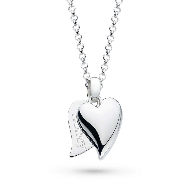 Kit Heath Silver Desire Love Duet Heart Necklace - MococoKit Heath90509RP5038159159138Necklaces