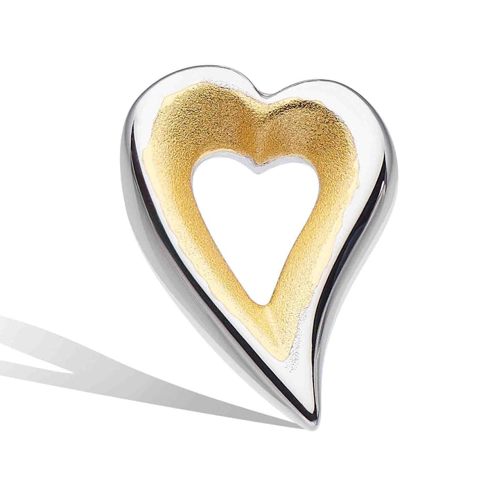 Kit Heath Silver Desire Love Story Gold Small Heart Earrings - MococoKit Heath40521GDS5038159161520Earrings