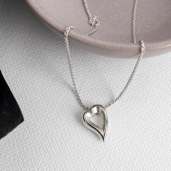 Kit Heath Silver Desire Love Story Small Heart Necklace - MococoKit Heath90521SRP5038159161551Necklaces