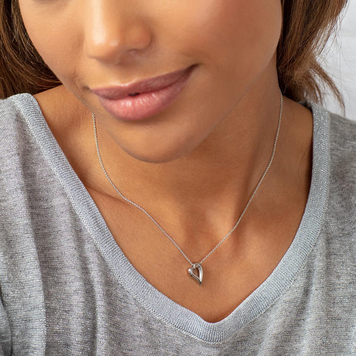 Kit Heath Silver Desire Love Story Small Heart Necklace - MococoKit Heath90521SRP5038159161551Necklaces
