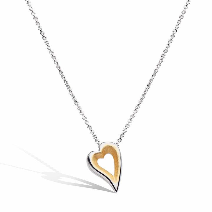 Kit Heath Silver Desire Love Story Small Heart Necklace - MococoKit Heath90521GDS5038159161544Necklaces
