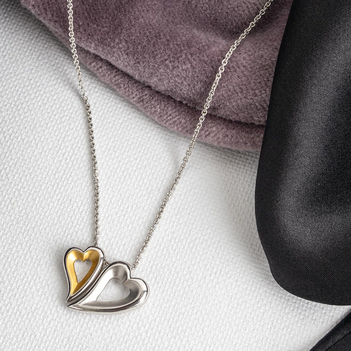 Kit Heath Silver Desire Love Story Tender Together Heart Necklace - MococoKit Heath90522GDS5038159161568Necklaces
