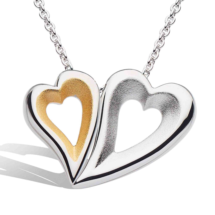 Kit Heath Silver Desire Love Story Tender Together Heart Necklace - MococoKit Heath90522GDS5038159161568Necklaces