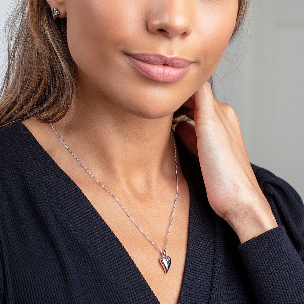 Kit Heath Silver Desire Lust Midi Heart Necklace - MococoKit Heath90502RP5038159159183Necklaces