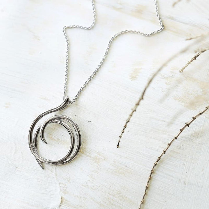 Kit Heath Silver Entwine Helix Wrap Necklace - MococoKit Heath90236RP5038159163746Necklaces