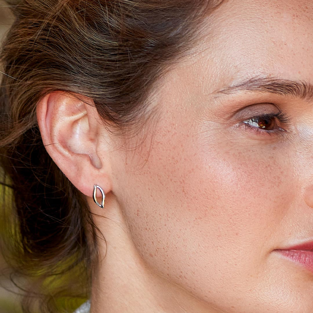 Kit Heath Silver Entwine Twine Link Stud Earrings - MococoKit Heath41141RP5038159165498Earrings
