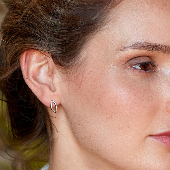 Kit Heath Silver Entwine Twine Link Stud Earrings - MococoKit Heath41141RP5038159165498Earrings