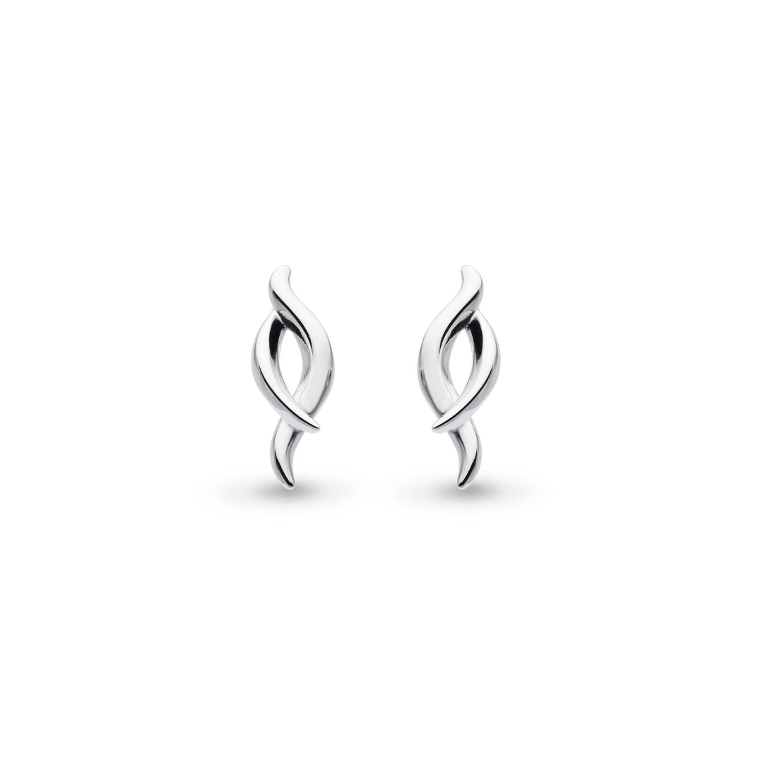 Kit Heath Silver Entwine Twine Twist Stud Earrings - MococoKit Heath40223RP5038159159992Earrings