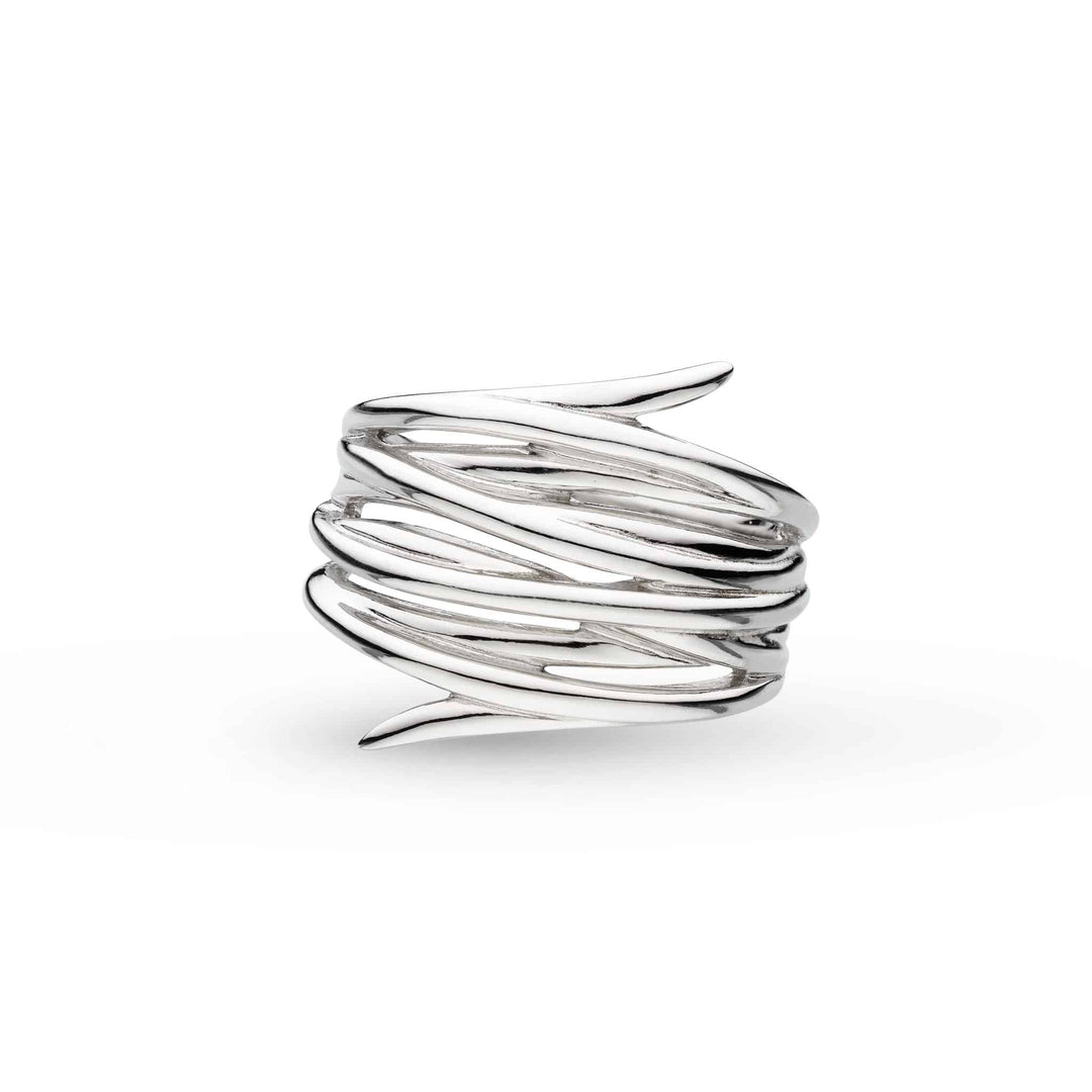 Kit Heath Silver Enwtine Helix Wrap Grande Ring - MococoKit Heath20236RP/N5038159163043Rings