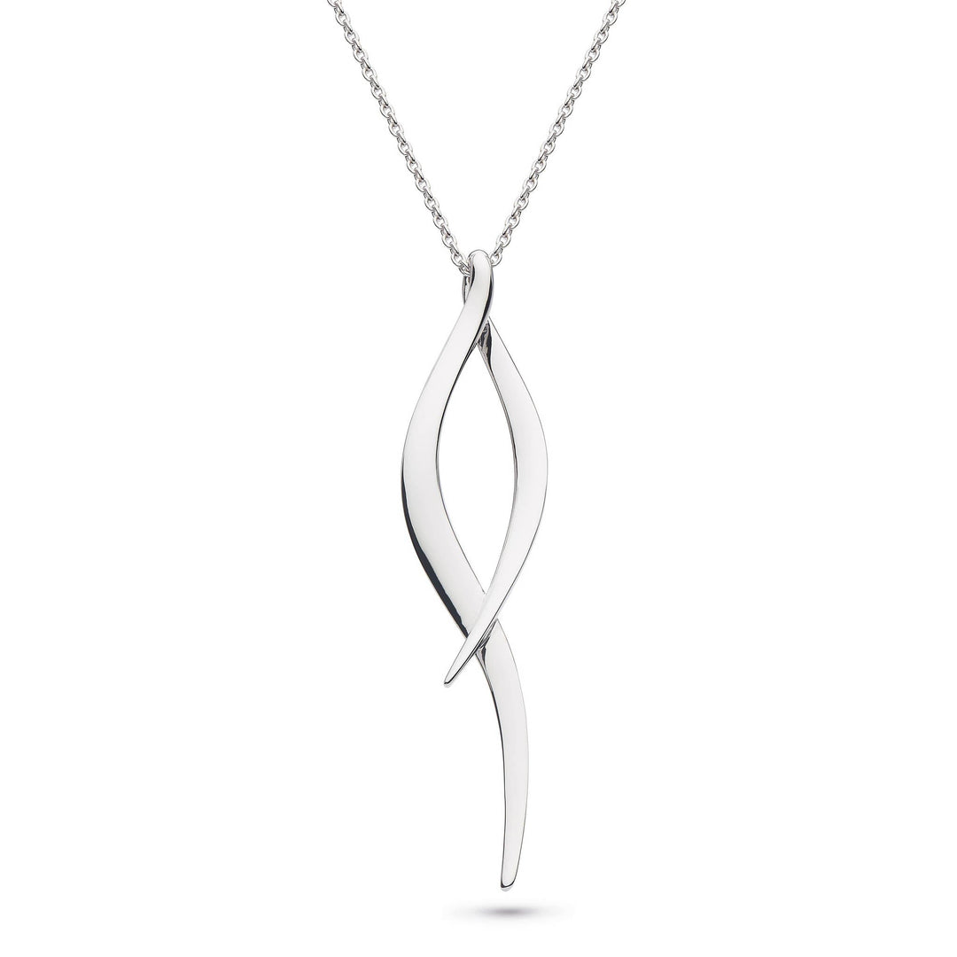 Kit Heath Silver Enwtine Twine Twist Grande Necklace - MococoKit Heath90224RP5038159154997Necklaces