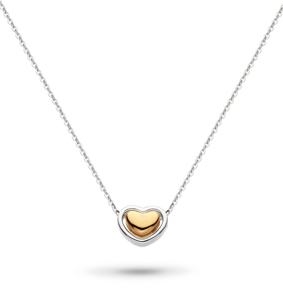 Kit Heath Silver Heart of Gold Necklace - MococoKit Heath99001GRP5038159161841Necklaces