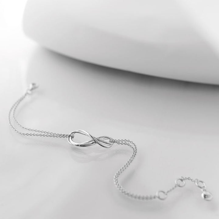 Kit Heath Silver Infinity Double Chain Bracelet - MococoKit Heath71161RP5038159165191Bracelets