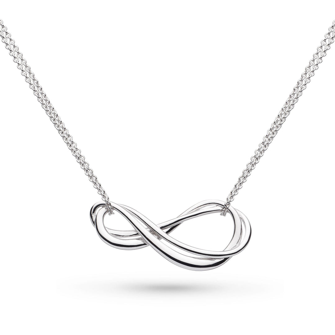 Kit Heath Silver Infinity Double Chain Necklace - MococoKit Heath91162RP5038159165238Necklaces