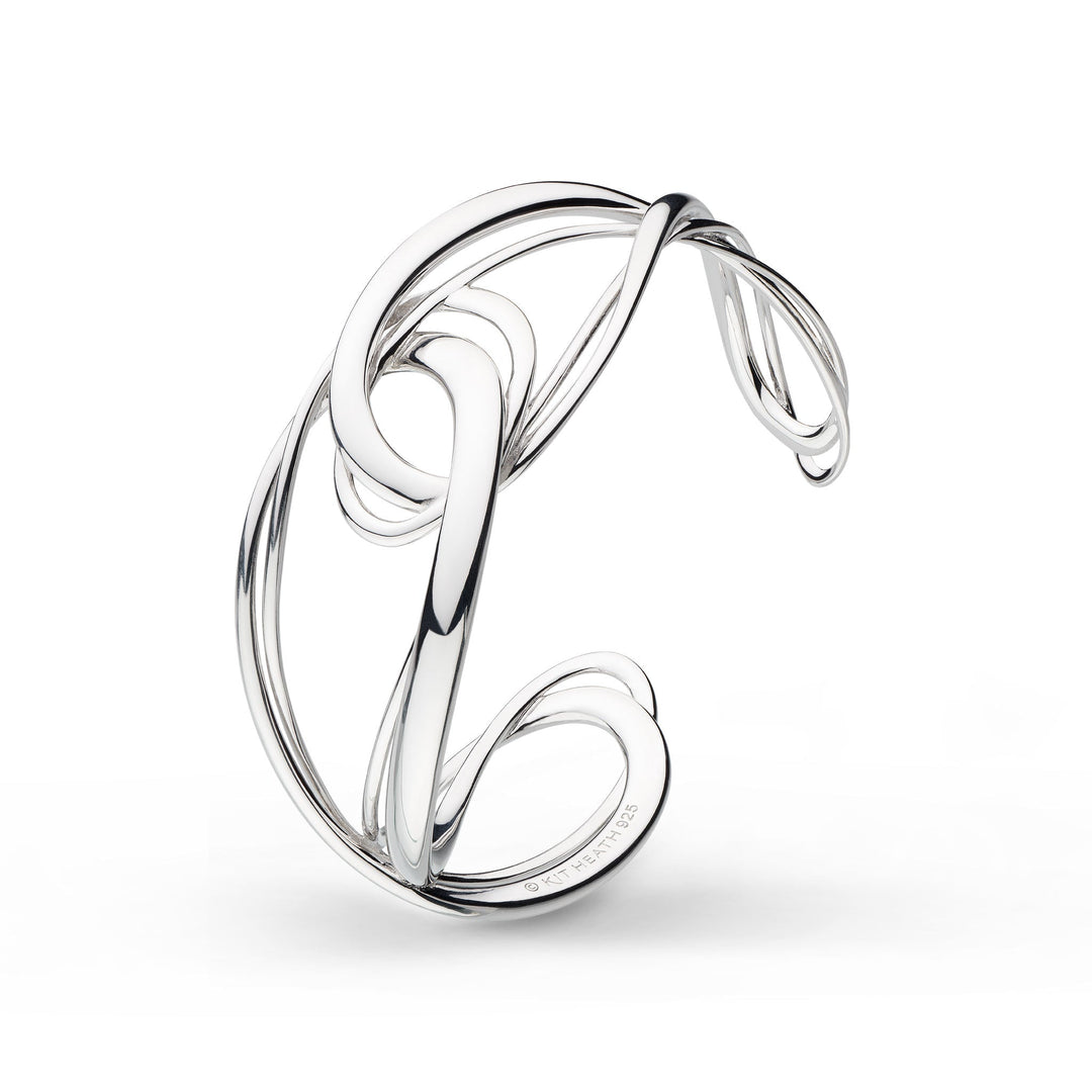 Kit Heath Silver Infinity Grande Cuff Bangle - MococoKit Heath71163RP5038159165207Bracelets