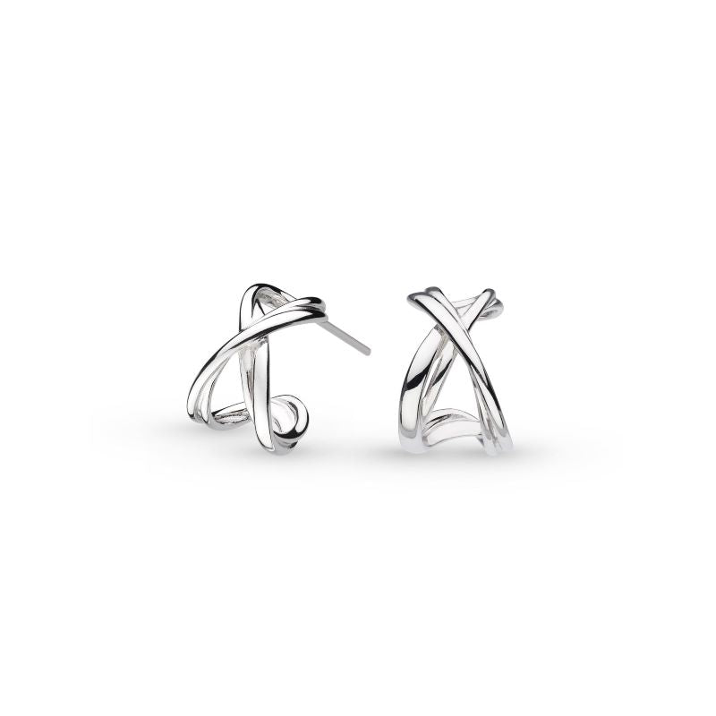 Kit Heath Silver Infinity Stud Hoop Earrings - MococoKit Heath41162RP5038159165160Earrings