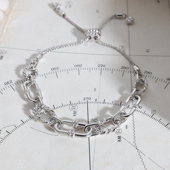 Kit Heath Silver Marina Graduated Toggle Bracelet - MococoKit Heath71098RP5038159168628Bracelets