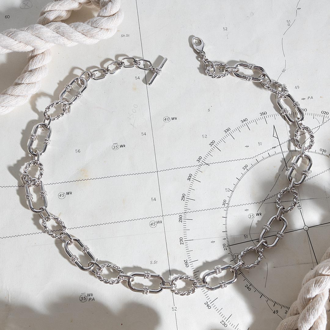 Kit Heath Silver Marina Grande Chain Necklace - MococoKit Heath91099RP5038159168758Necklaces