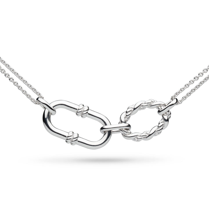 Kit Heath Silver Marina Grande Twin Chain Necklace - MococoKit Heath91097RP5038159168734Necklaces