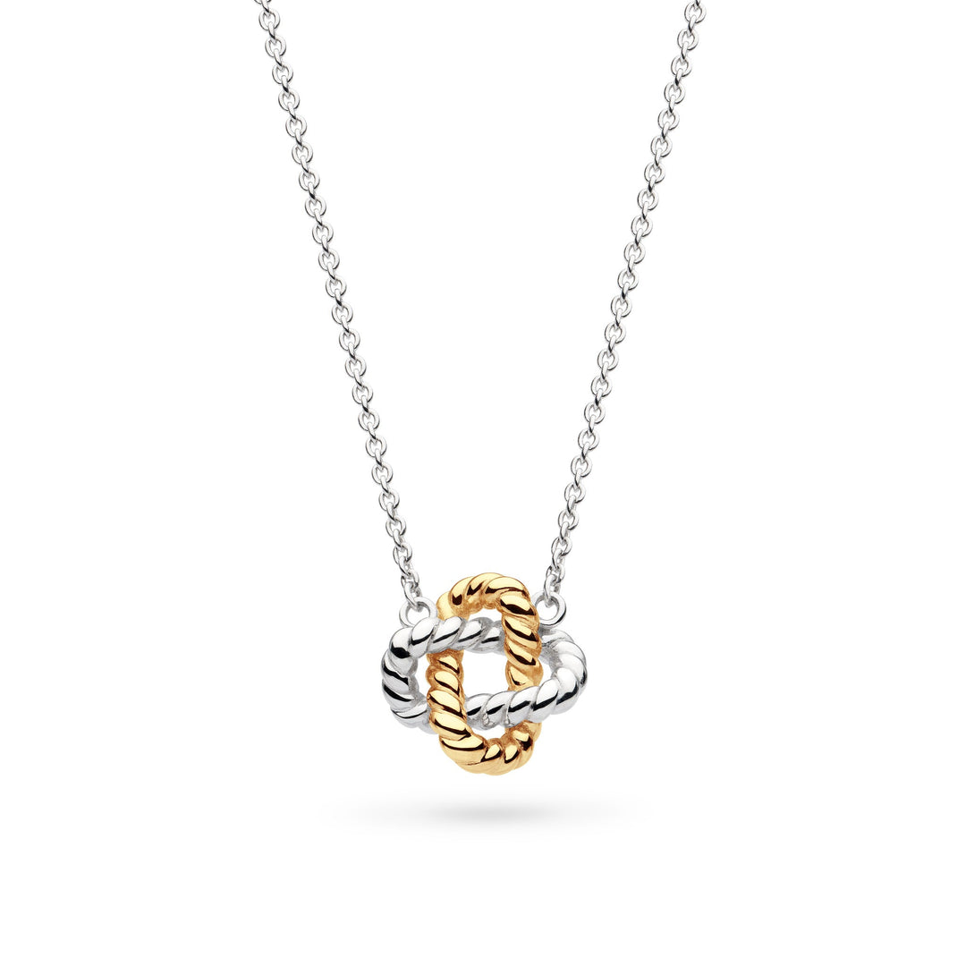 Kit Heath Silver Marina Rope Knot Golden Necklace - MococoKit Heath91072GRP5038159168642Necklaces