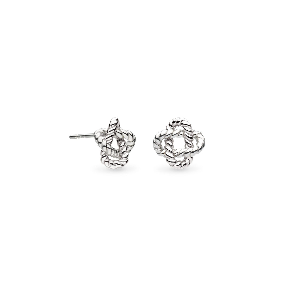 Kit Heath Silver Marina Rope Knot Stud Earrings - MococoKit Heath41072RP5038159168475Earrings