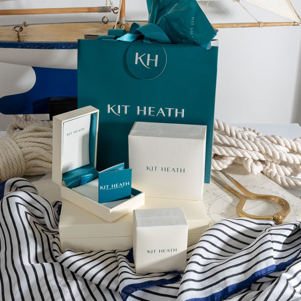 Kit Heath Silver Marina Rope Link Golden Necklace 5
