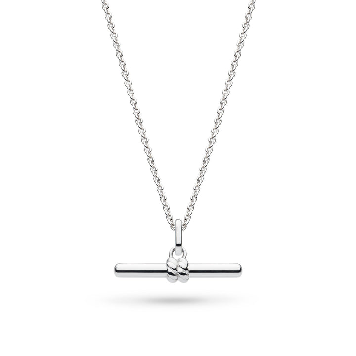 Kit Heath Silver Marina Rope T - Bar Necklace - MococoKit Heath91092RP5038159168666Necklaces