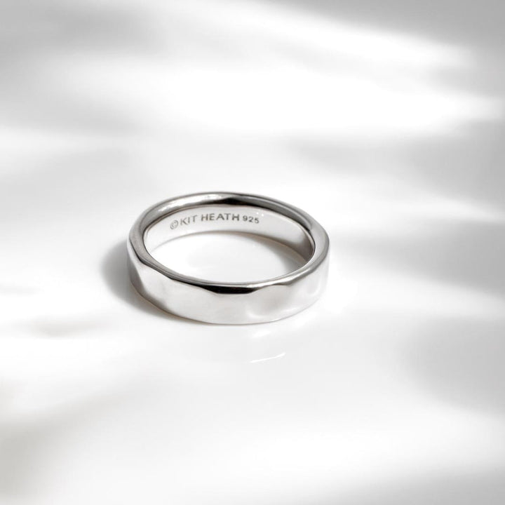 Kit Heath Silver Mirage Reflect RP 8mm Band Ring image 5