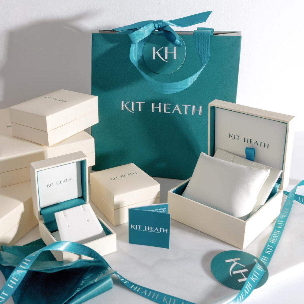 Kit Heath Silver Mirage Reflect RP 8mm Band Ring