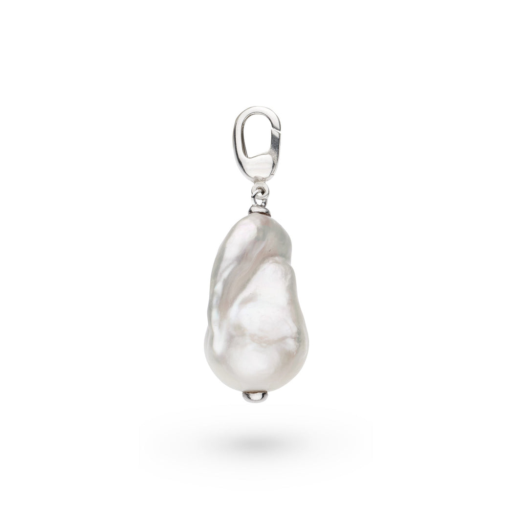Kit Heath Silver Revival Baroque Pearl Charm Pendant - MococoKit Heath80171FP5038159165436Necklaces