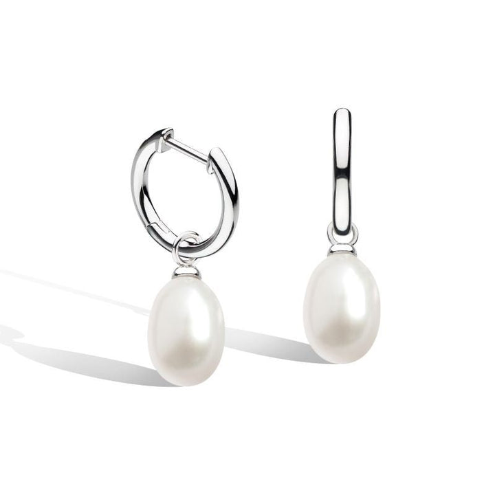 Kit Heath Silver Revival Pearl Drop Hoop Earrings - MococoKit Heath50430FP5038159161704Earrings