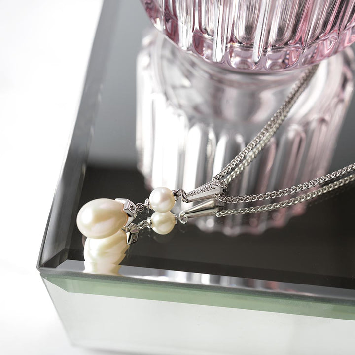 Kit Heath Silver Revival Pearl Glitz Necklace - MococoKit Heath90433FPC5038159163807Necklaces
